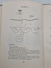 Sjælden original instruktionsbog for Madsen maskingevær mm.