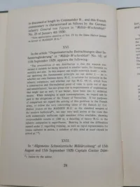 Sjælden original instruktionsbog for Madsen maskingevær mm.