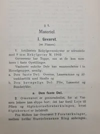 Brug af rekylgevær M. 1903