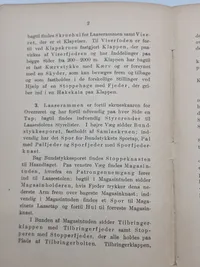 Brug af rekylgevær M. 1903