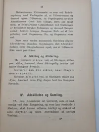 Brug af rekylgevær M. 1903