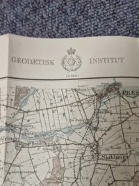 Original Madsen bog med dedikation fra forfatteren 1938 på Tysk