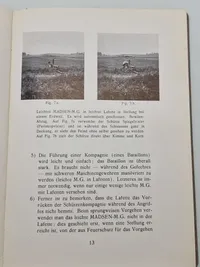 Original Madsen bog med dedikation fra forfatteren 1938 på Tysk