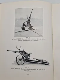 Original Madsen bog med dedikation fra forfatteren 1938 på Tysk