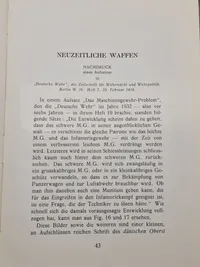Original Madsen bog med dedikation fra forfatteren 1938 på Tysk
