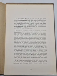 Sjælden original instruktionsbog for Madsen maskingevær mm - med dedikation fra forfatter
