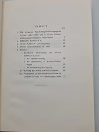 Sjælden original instruktionsbog for Madsen maskingevær mm - med dedikation fra forfatter