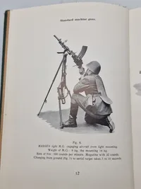 Sjælden original instruktionsbog for Madsen maskingevær mm.