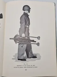 Sjælden original instruktionsbog for Madsen maskingevær mm.
