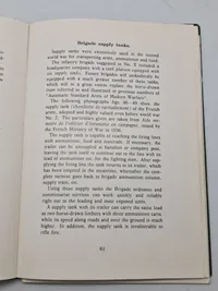 Sjælden original instruktionsbog for Madsen maskingevær mm.