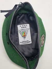 Original baret - FRENCH FOREIGN LEGION PARACHUTE PARA 2ND REP