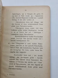 Original instruktionsbog for 8 mm rekyl gevær M/1910