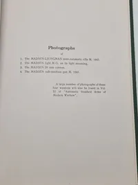 Sjælden original instruktionsbog for Madsen maskingevær mm.