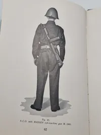 Sjælden original instruktionsbog for Madsen maskingevær mm.