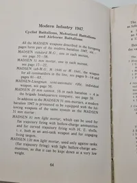 Sjælden original instruktionsbog for Madsen maskingevær mm.