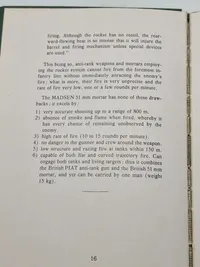 Sjælden original instruktionsbog for Madsen maskingevær mm.