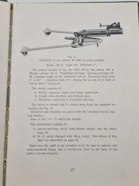Sjælden original instruktionsbog for Madsen maskingevær mm.