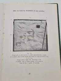 Sjælden original instruktionsbog for Madsen maskingevær mm.