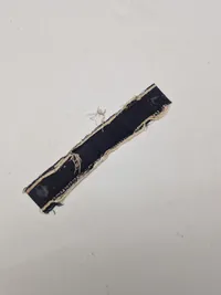 Sjælden original Schalburg BeVo-Like Woven Cuff Title - i båret stand, hvilke er sjældent for den type stribe
