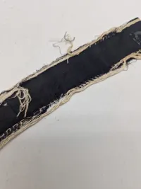 Sjælden original Schalburg BeVo-Like Woven Cuff Title - i båret stand, hvilke er sjældent for den type stribe