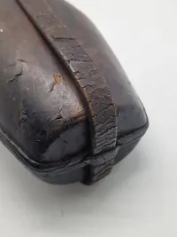 Original dansk feltflaske model 1855 - mundblæst