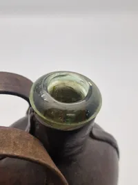 Original dansk feltflaske model 1855 - mundblæst