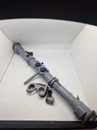 Original tysk afstandsmåler fra ww2 (senere anvendt af det danske søværn) rem med sper godt stemplet