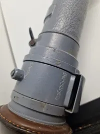 Original tysk afstandsmåler fra ww2 (senere anvendt af det danske søværn) rem med sper godt stemplet