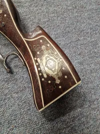 AN AUSTRIAN WHEEL-LOCK CARBINE OF THE GUARD (SCHÜTZENKOMPANIE ST. JOHANN) OF WOLF DIETRICH VON RAITENAU, PRINCE ARCHBISHOP OF SALZBURG (R.1587-1612), BY GEORG ZELLNER ( Victorian copy )