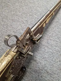 AN AUSTRIAN WHEEL-LOCK CARBINE OF THE GUARD (SCHÜTZENKOMPANIE ST. JOHANN) OF WOLF DIETRICH VON RAITENAU, PRINCE ARCHBISHOP OF SALZBURG (R.1587-1612), BY GEORG ZELLNER ( Victorian copy )