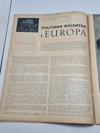 Originalt Dansk WW2 signalblad