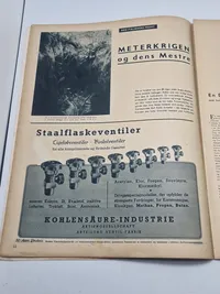 Originalt Dansk WW2 signalblad
