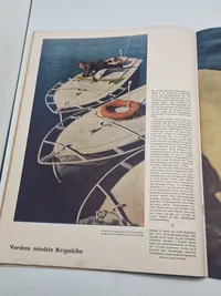 Originalt Dansk WW2 signalblad