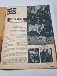 Originalt Dansk WW2 signalblad