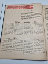 Originalt Dansk WW2 signalblad