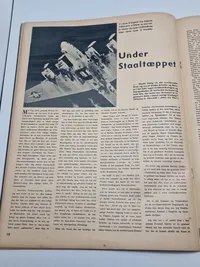Originalt Dansk WW2 signalblad