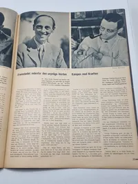 Originalt Dansk WW2 signalblad