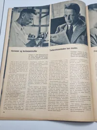 Originalt Dansk WW2 signalblad