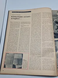 Originalt Dansk WW2 signalblad