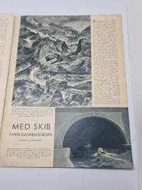 Originalt Dansk WW2 signalblad