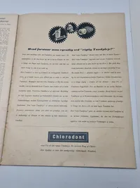 Originalt Dansk WW2 signalblad
