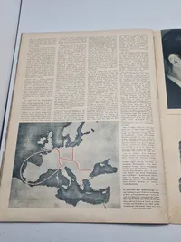 Originalt Dansk WW2 signalblad