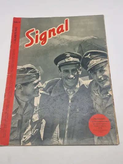Originalt Dansk WW2 signalblad