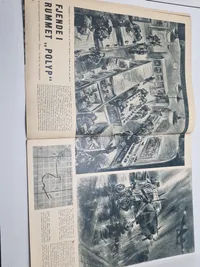 Originalt Dansk WW2 signalblad