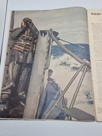 Originalt Dansk WW2 signalblad