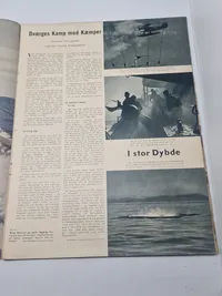Originalt Dansk WW2 signalblad