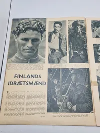 Originalt Dansk WW2 signalblad