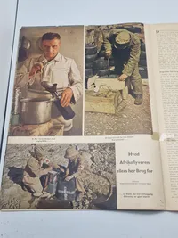 Originalt Dansk WW2 signalblad