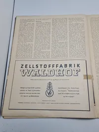 Originalt Dansk WW2 signalblad