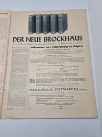 Originalt Dansk WW2 signalblad